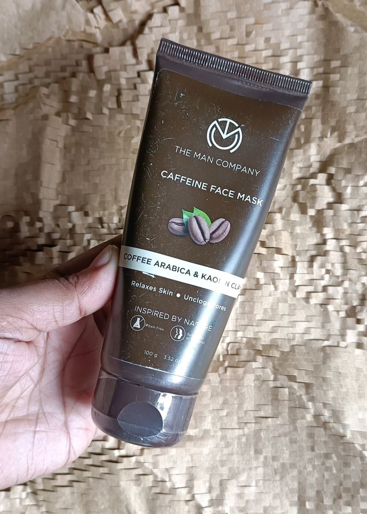 The Man Company Caffeine Face Mask