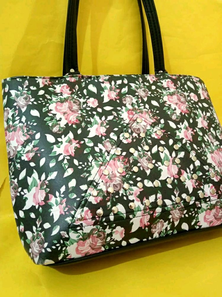 Big Beautiful Floral Handbag