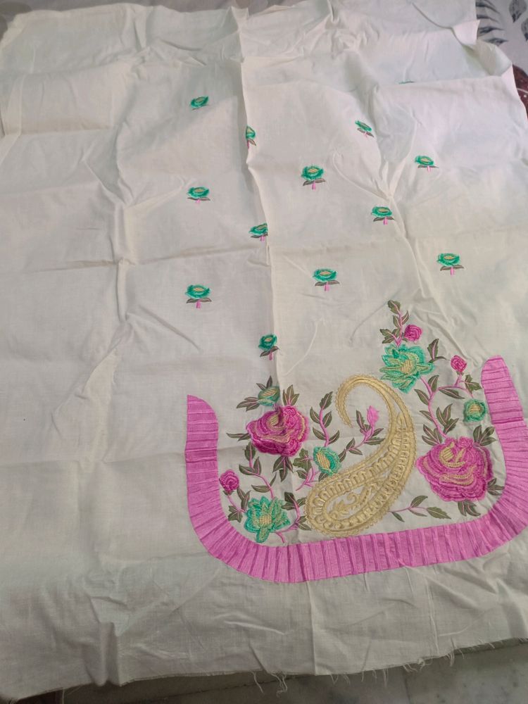 Embroidery Kurti Material