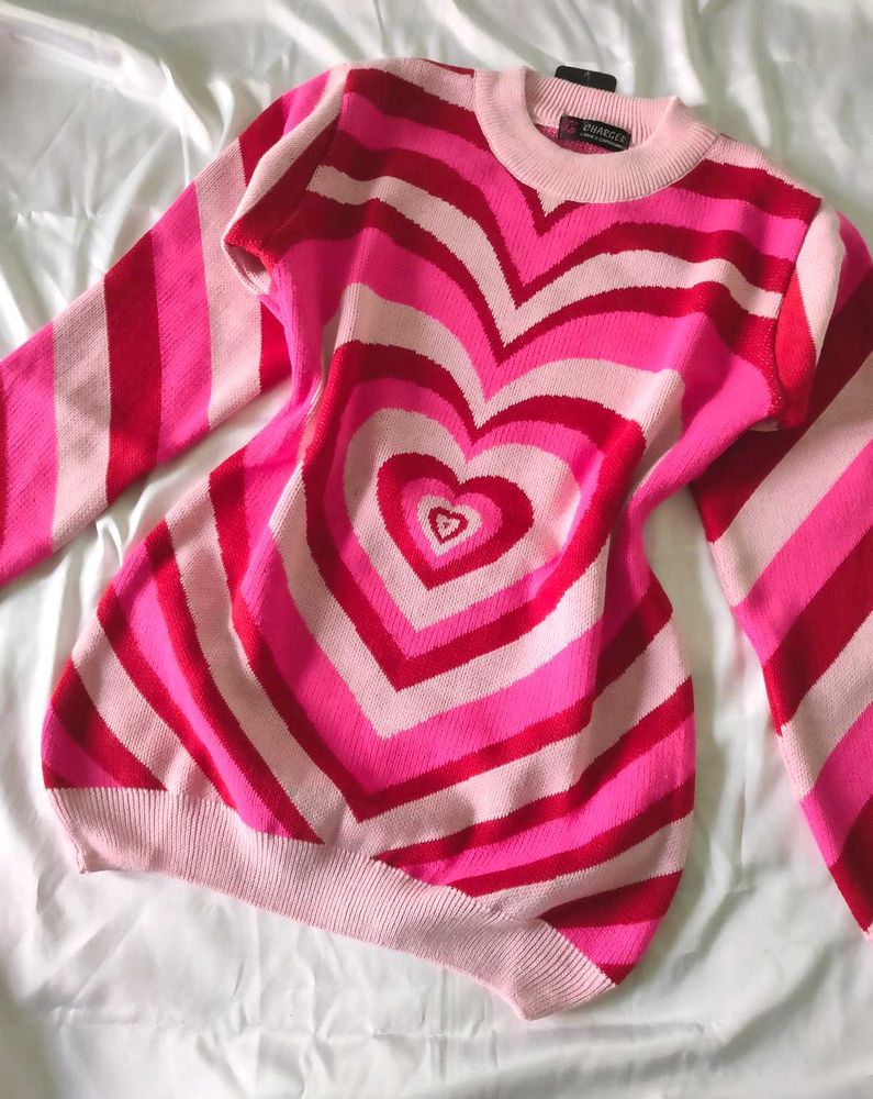 Pinteresty Heart Design Cardigan 💗💌