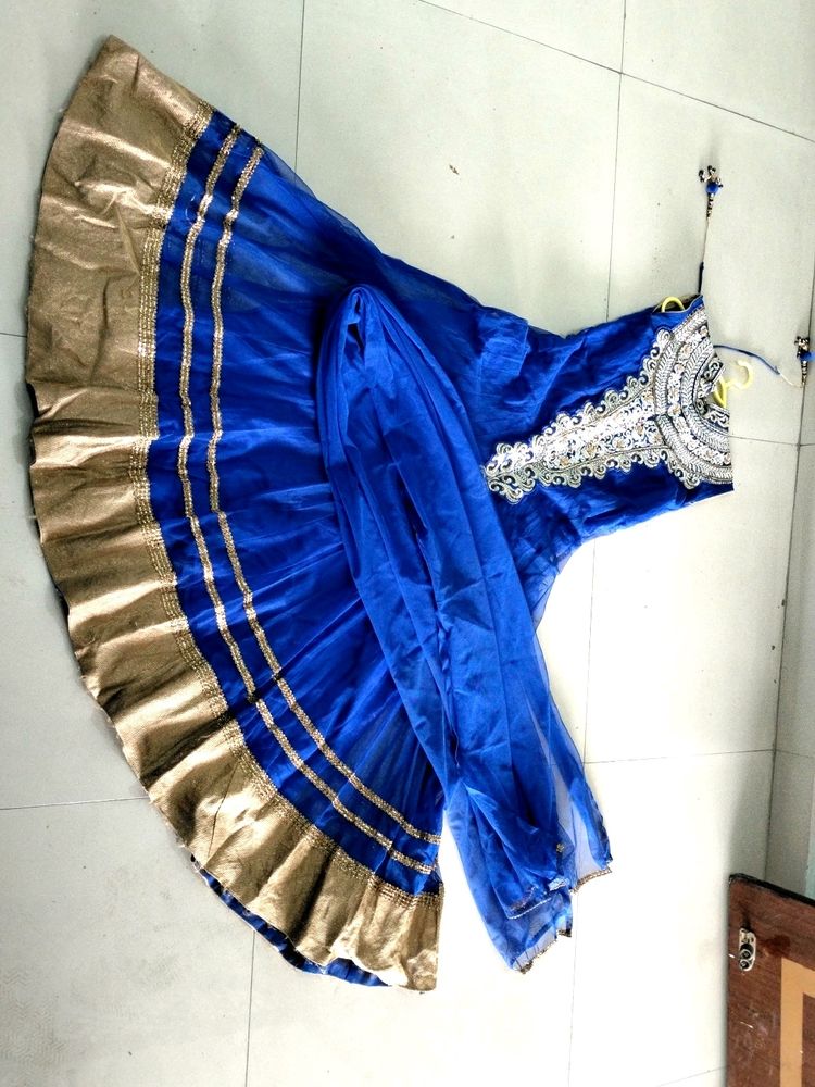 Ethnic Gown With Dupatta