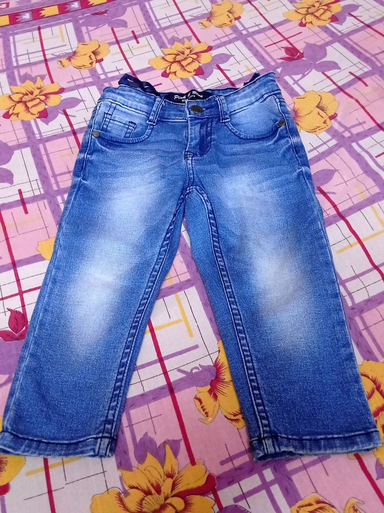 Blue Jeans For Boys Age 2Yrs