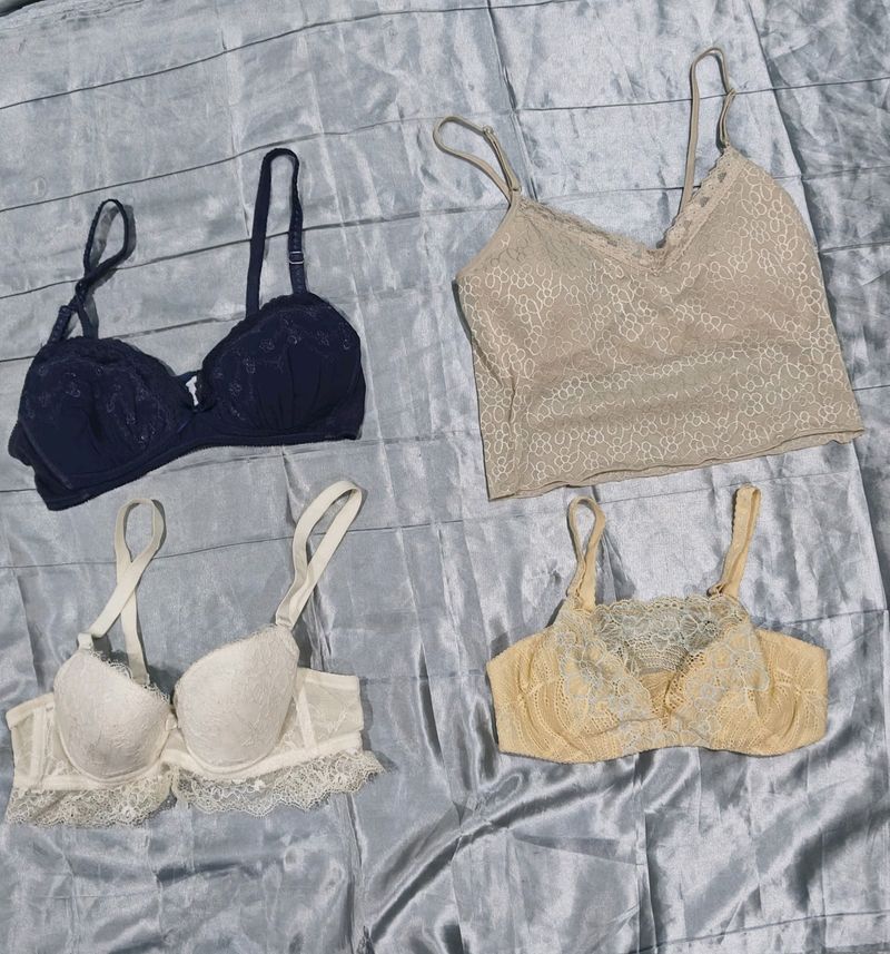 Combo Of 4 Bra