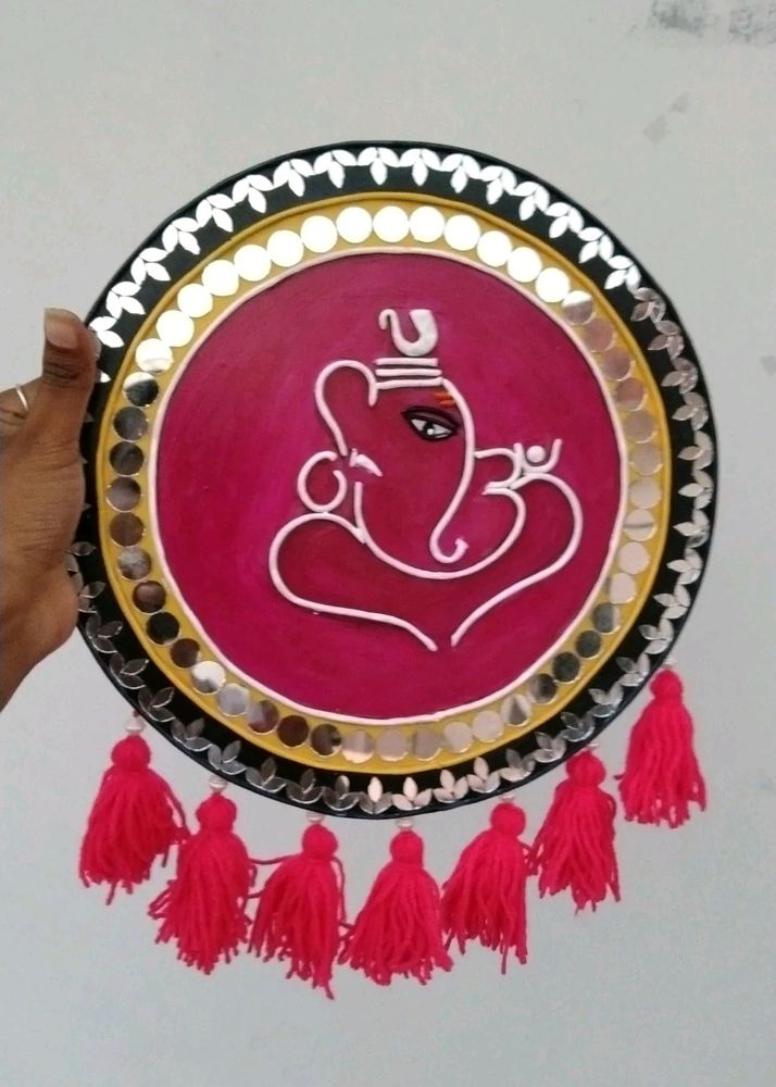 Ganesha Lippan Wall Frame