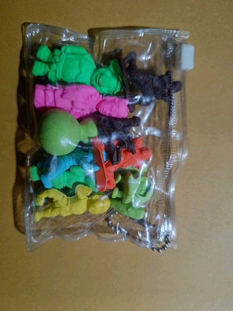 Cartoons Erasers Best For Erasing Things And Playi