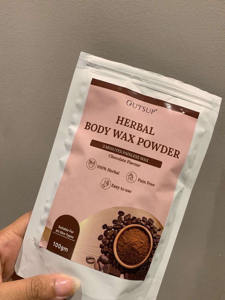 Outsup Herbal Chocolate Wax For Hair Removal