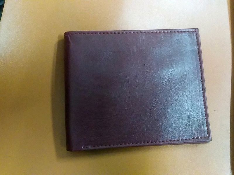 gents wallet burgundy