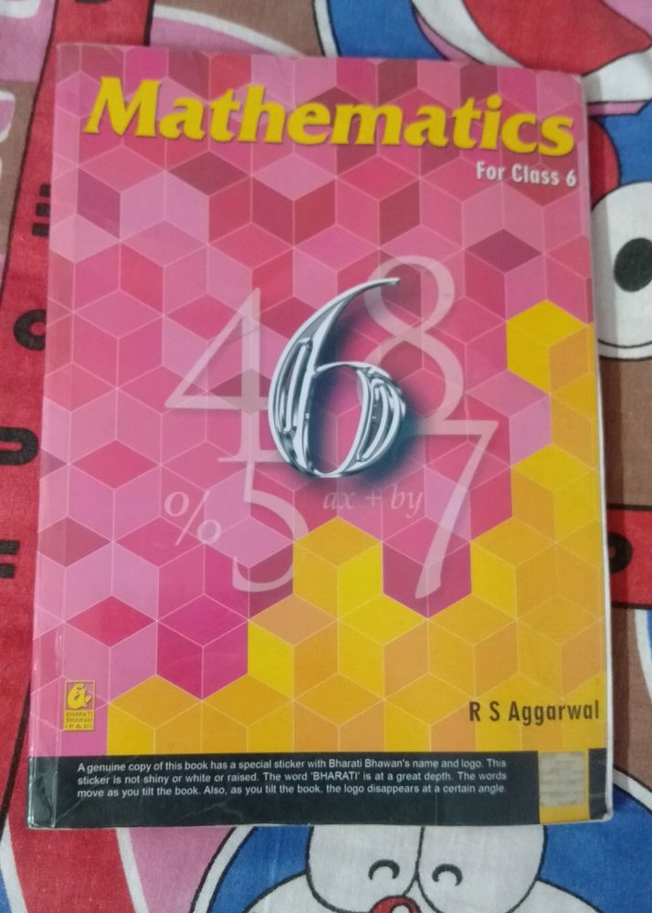 Maths Book By RS Agarwal (Class 6)