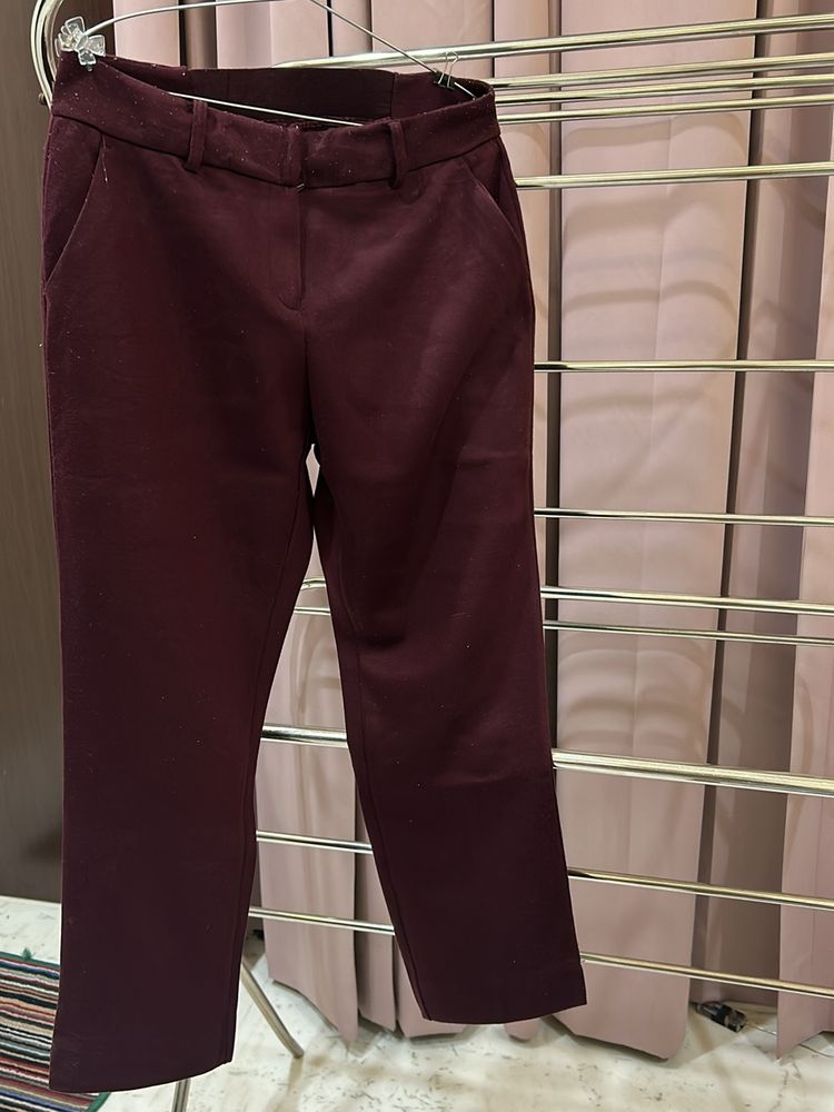 Maroon Trouser