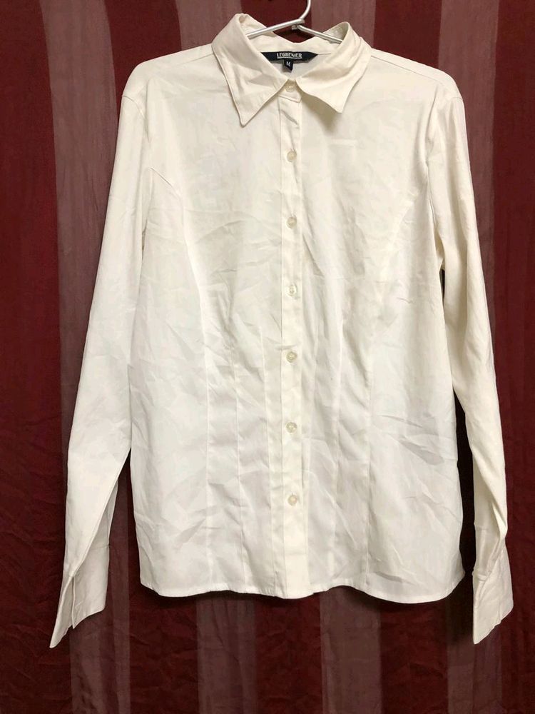 White Full Sleeve Shirt