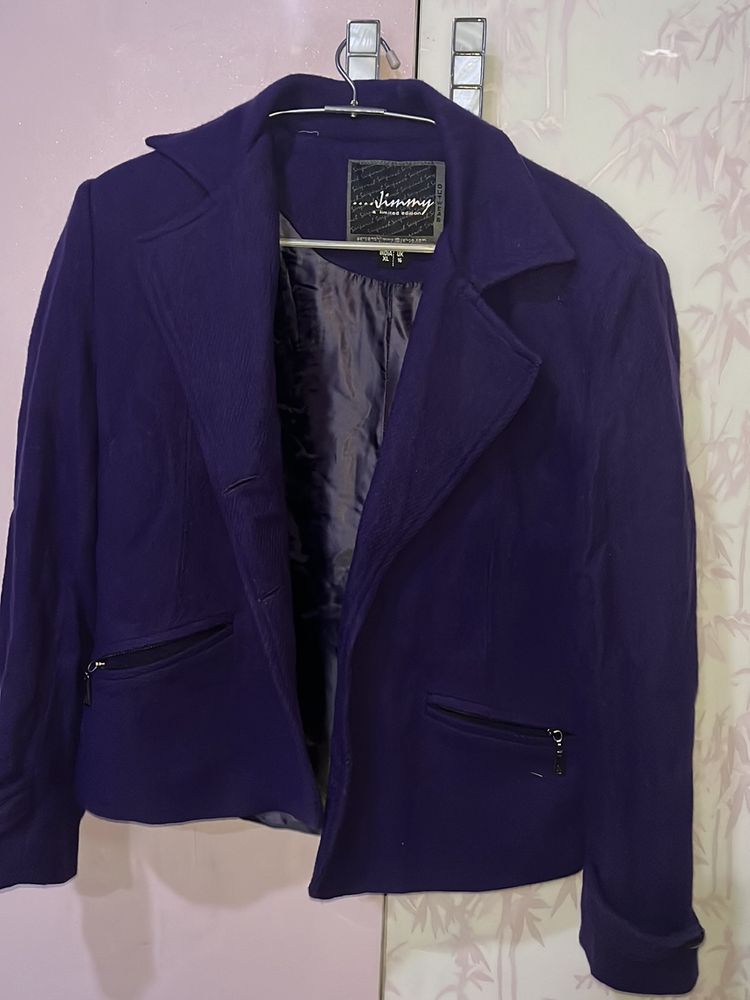 Purple Blazer