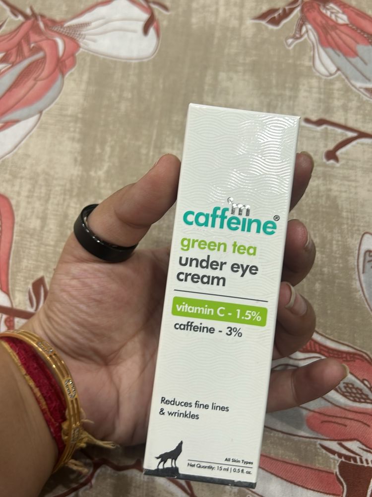 Mcaffeine Green Tea Under Eye Cream