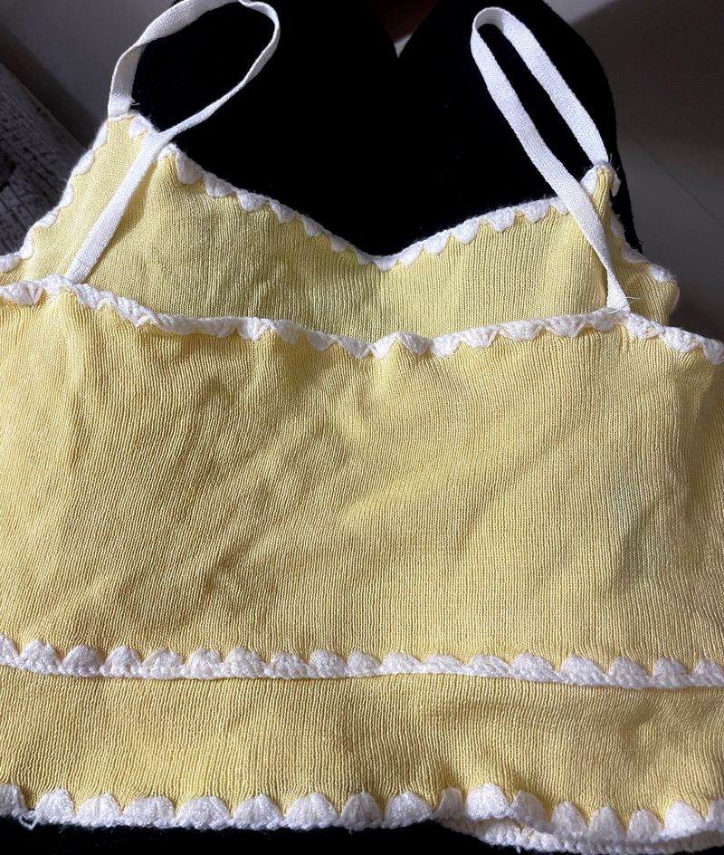 Yellow Camisole Top