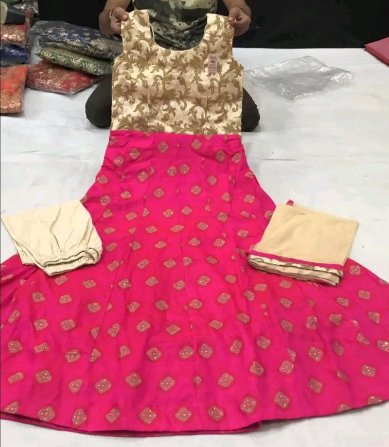 Beautiful Party Dress With Dupatta