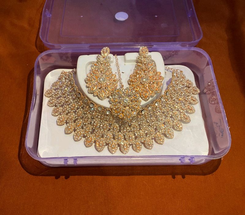 Copper Colour Jwellery Set