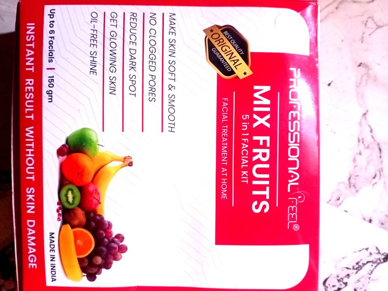 MIX FRUITS 5 in1 Facial Kit