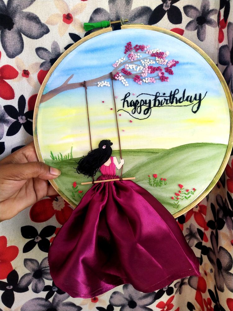 Customised Embroidery Hoop
