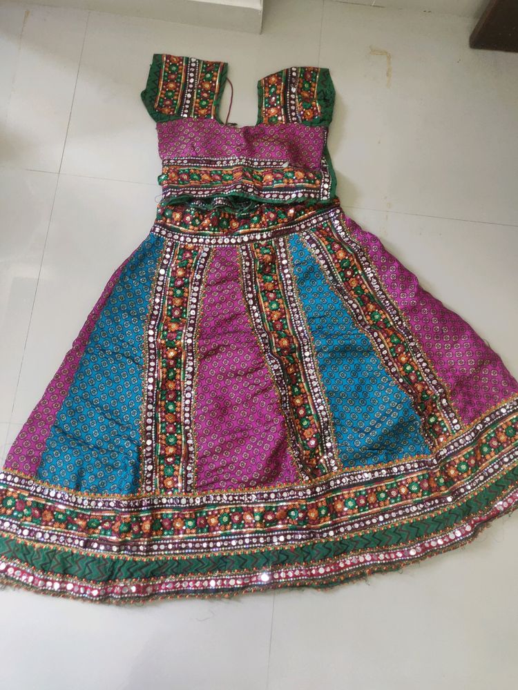 Traditional Lehnga Choli For Dandiya Night