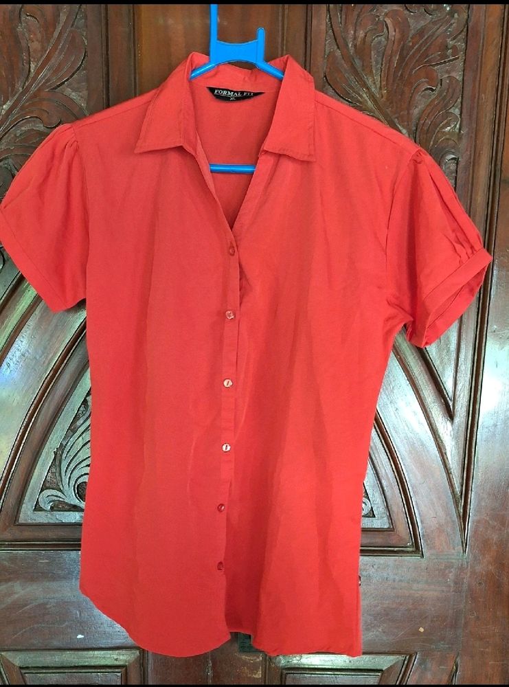 Red Formal Shirt