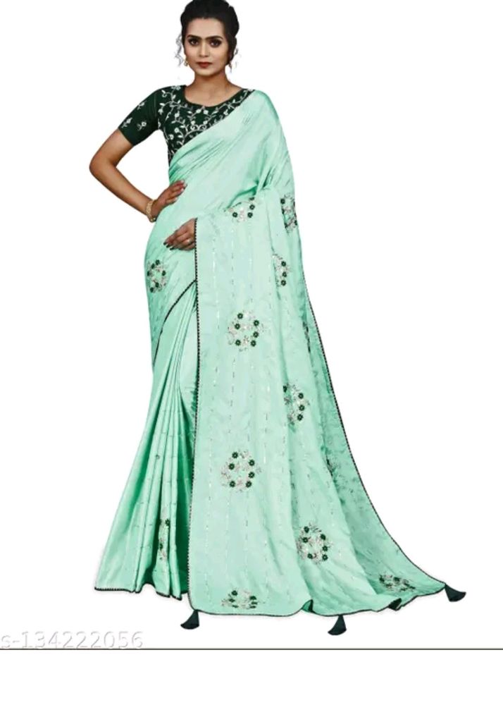 Green Saree