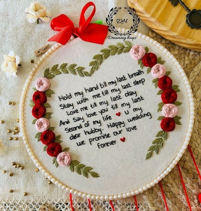 Love Letter On Hoop