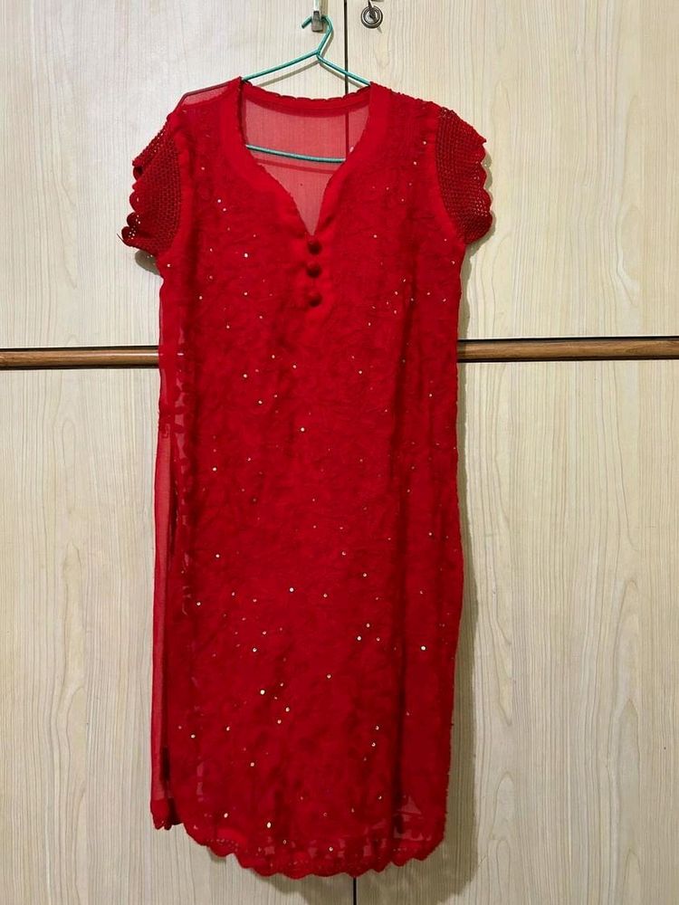 Chikankari Kurti