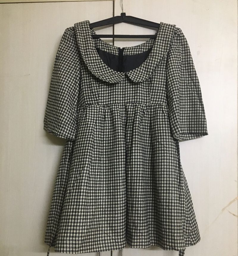 Women Mini Grey Dress