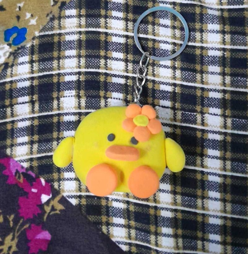 Cute Duckling 🐥 Keychain