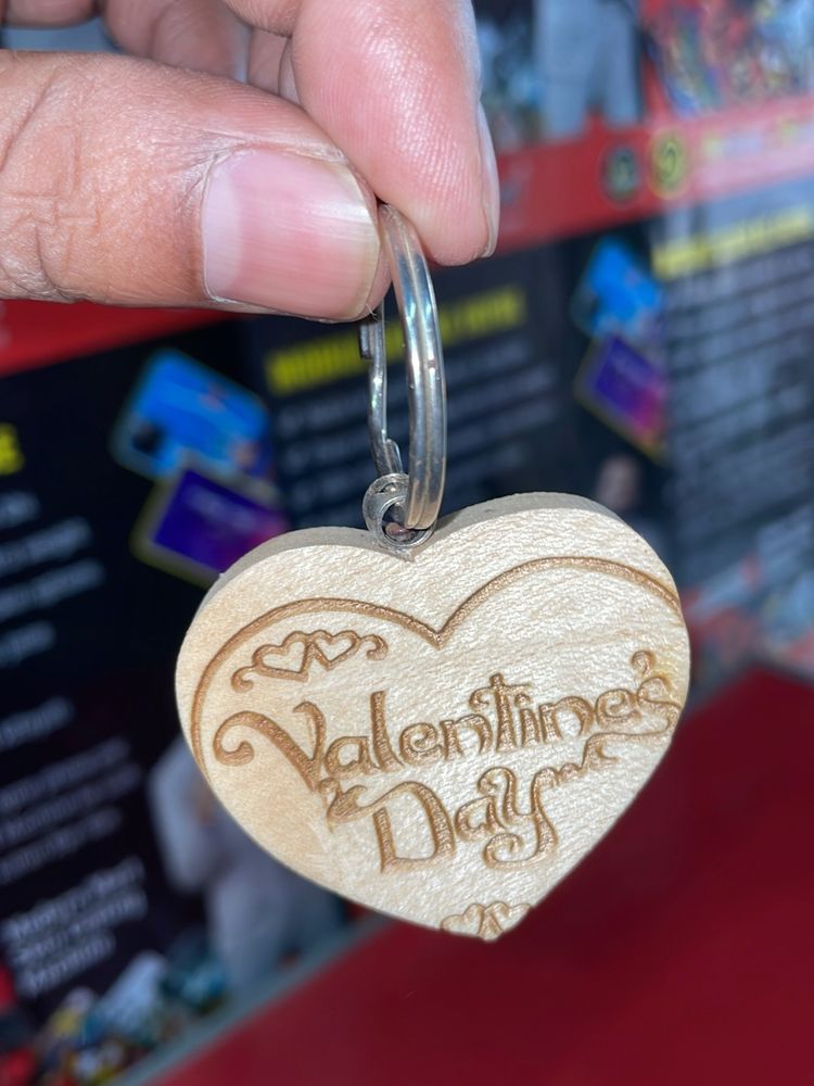 Wooden Keychain