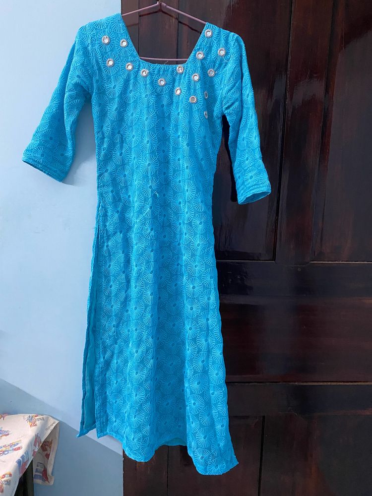 Blue Kurta