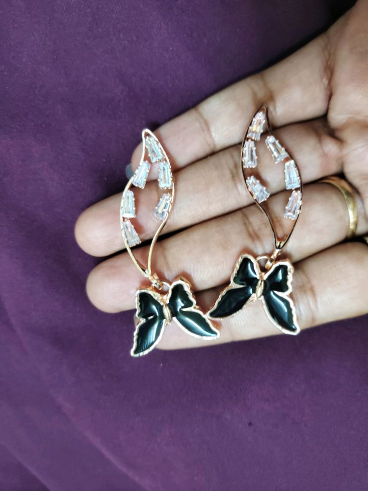 Korean Butterfly Earrings