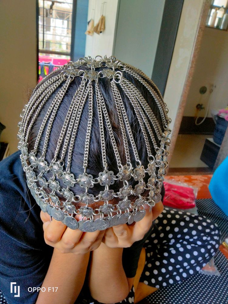 Oxidised Head Cap For Navratri