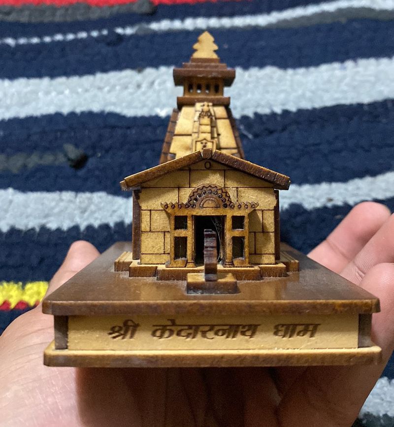 Kedarnath Temple Miniature - Bought from Kedarnath