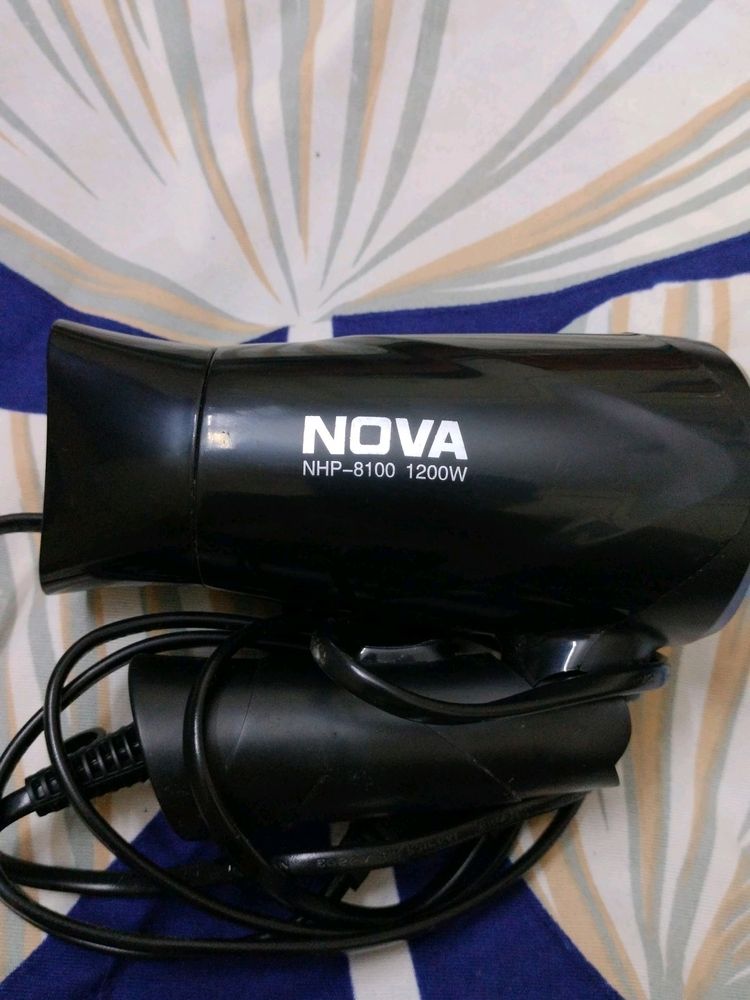 Nova Hair Dryer Foldable ( Hot & Cold)