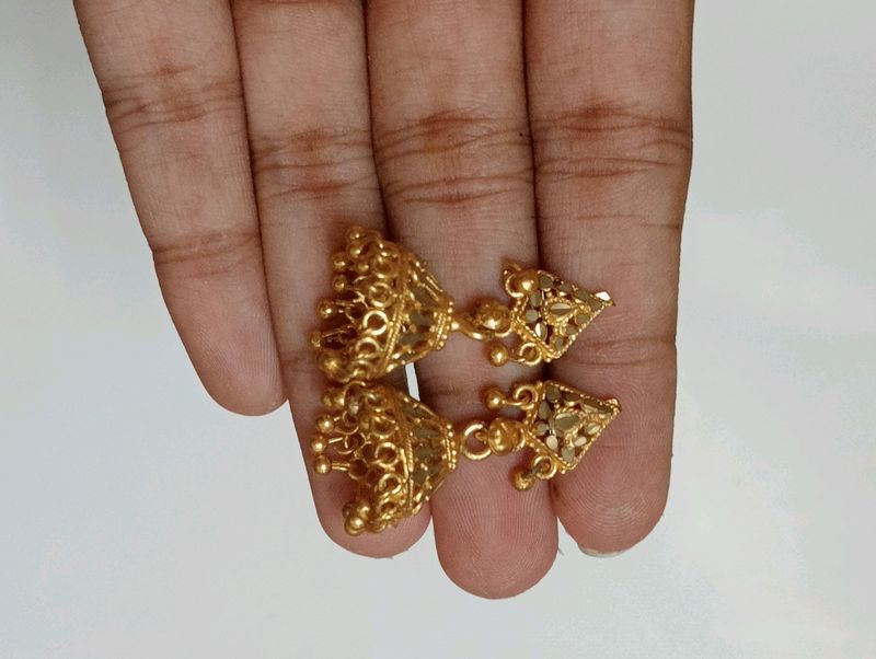 Gold Coated Earrings