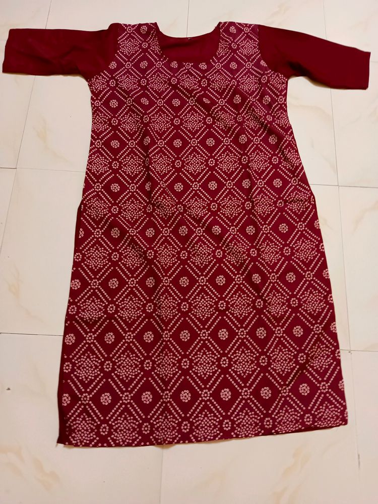 New Summer Best Crepe Kurti