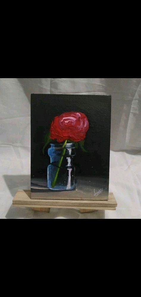 Rose canvas painting combo