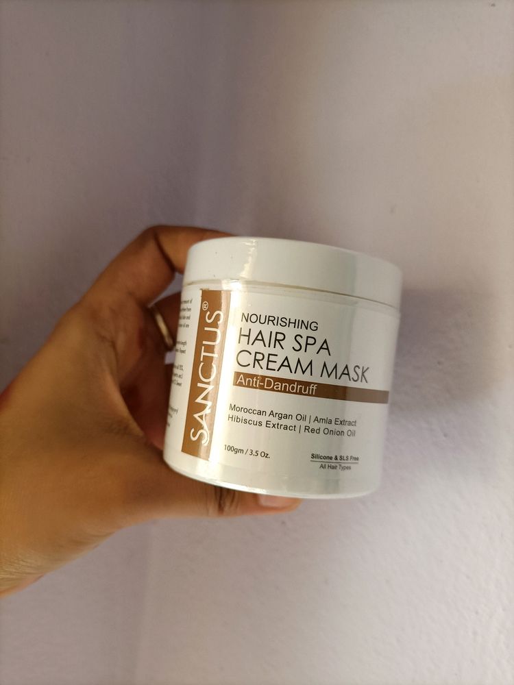 Nourishing Hair Spa Cream Mask For Anti Dandruff