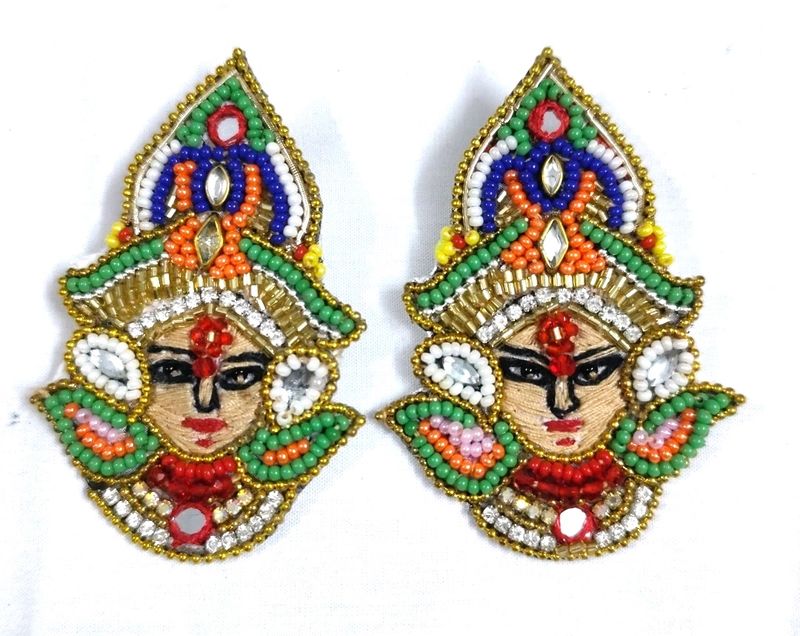 Beautiful Durga Maa Earrings