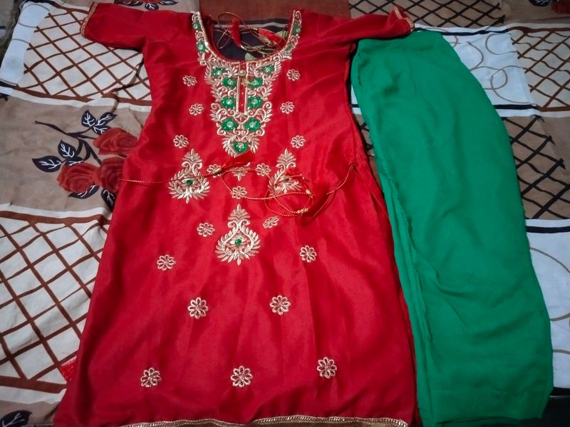 Party Wear Kurti Set