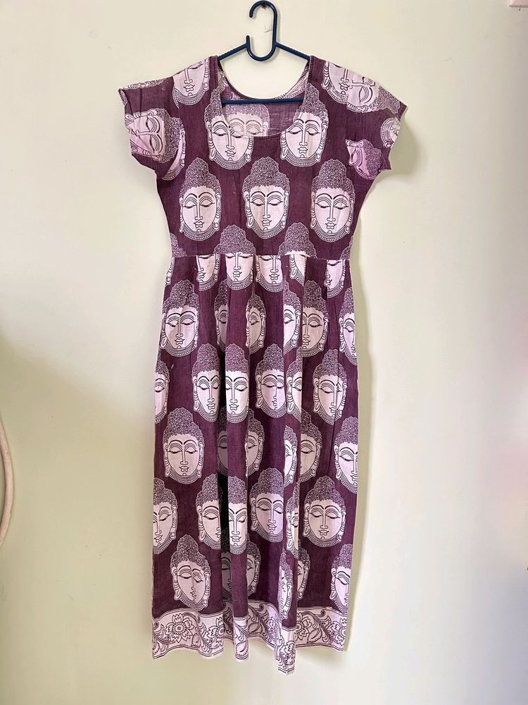 Purple Buddha Gown