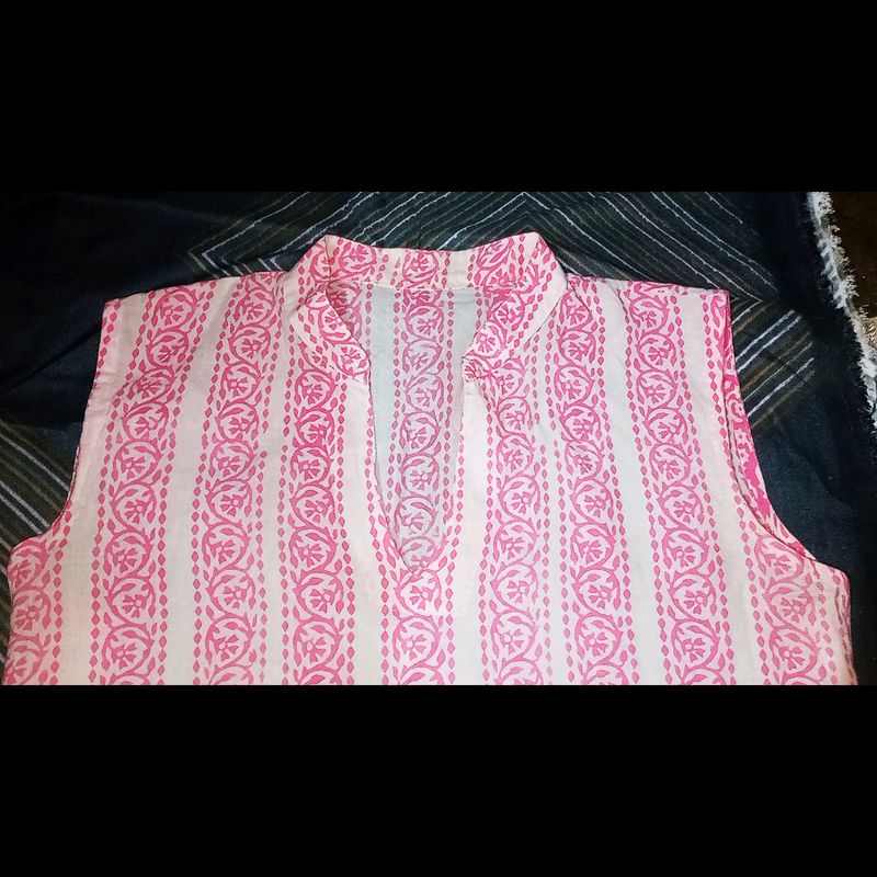 Printed Short Kurti