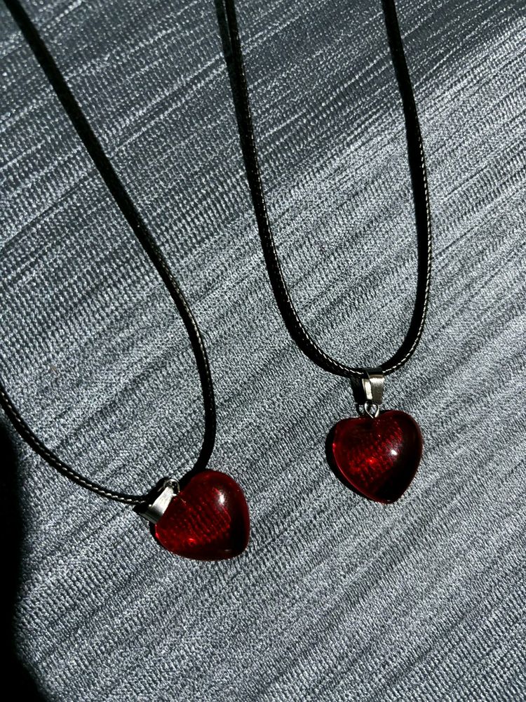 Y2k Heart Necklace