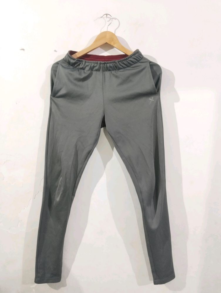 Silver Fitted Lower (Stretchable And Unisex)