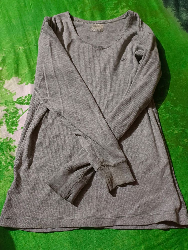 Thermal Top For Women Grey