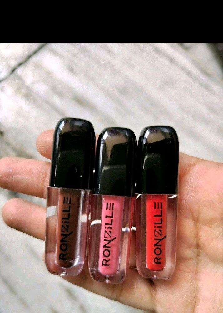 3 Piece Combo Liquid Lipstick