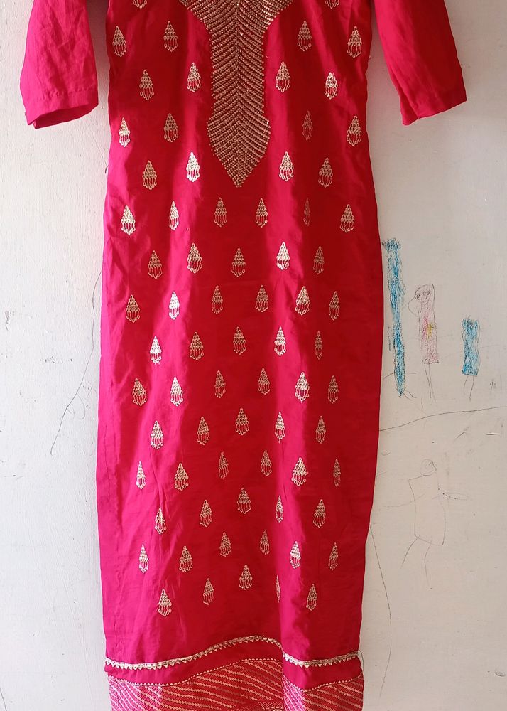 Women Red Kurti For New Condition