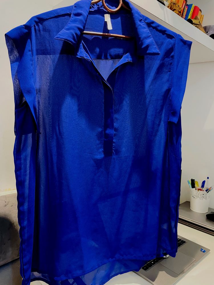 PRICE DROPPED ✅XL Formal Blue Shirt Top