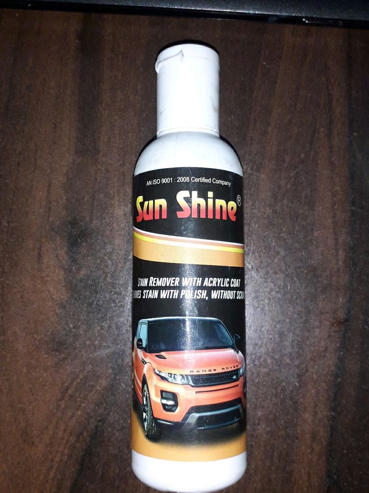 Car Stain Remover And Coat Polish Scratch