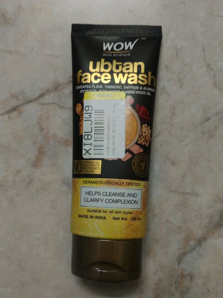 Wow Skin Science Ubtan Face Wash